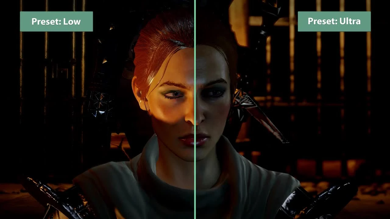 Разница между низкими и ультра-настройками графики в Dragon Age: Inquisition