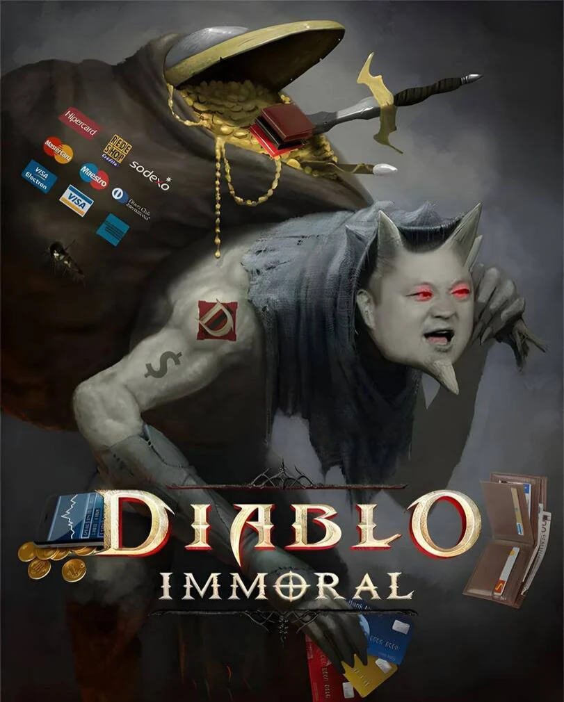 Уайатт Ченг, Гейм-директор Diablo Immortal. Пародия на Алчного гоблина!