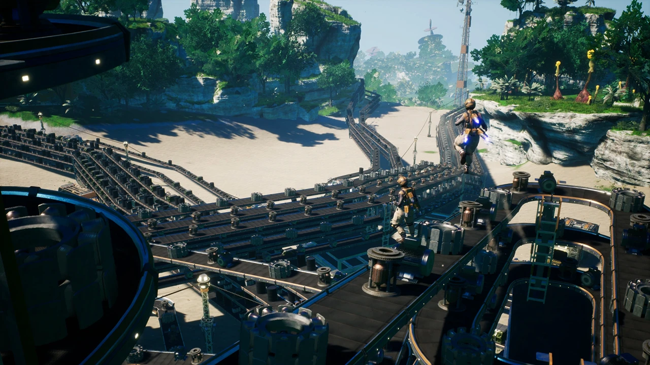 Дебютный геймплей Satisfactory от разработчиков Goat Simulator