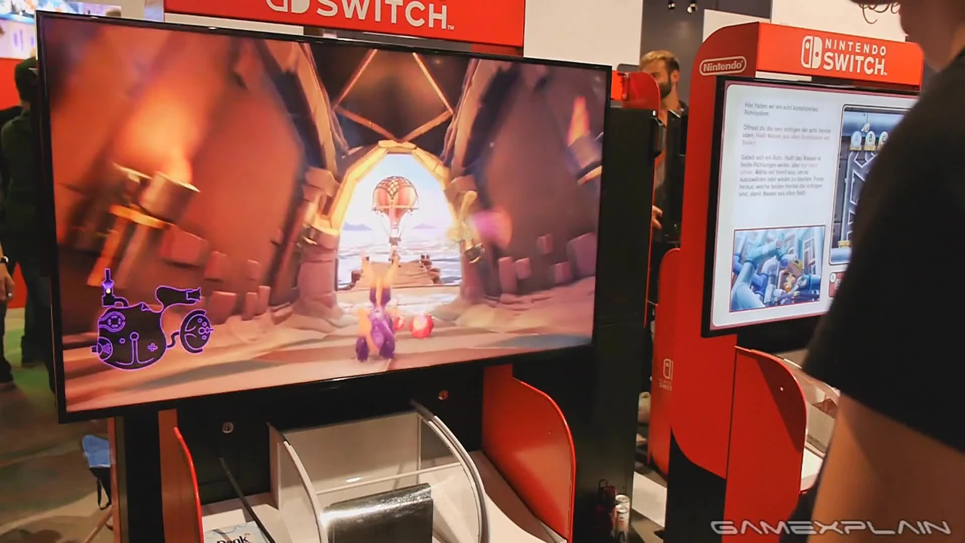 Геймплей Spyro Reignited Trilogy на Switch