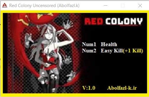 Red Colony Uncensored: Трейнер/Trainer (+2) [1.0] {Abolfazl.k}
