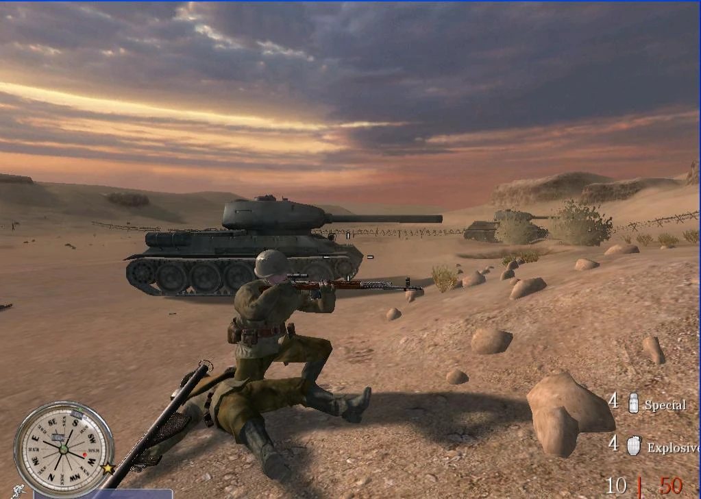 Call of Duty 2 "Альтернативный 1945.Красный шторм"