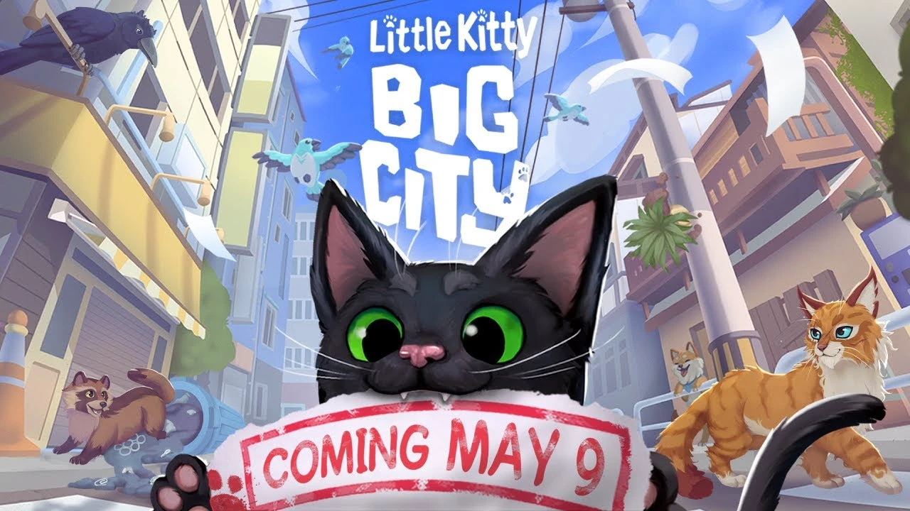Пушистое приключение Little Kitty, Big City стартует 9 мая