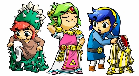 Новые подробности The Legend of Zelda: Tri Force Heroes