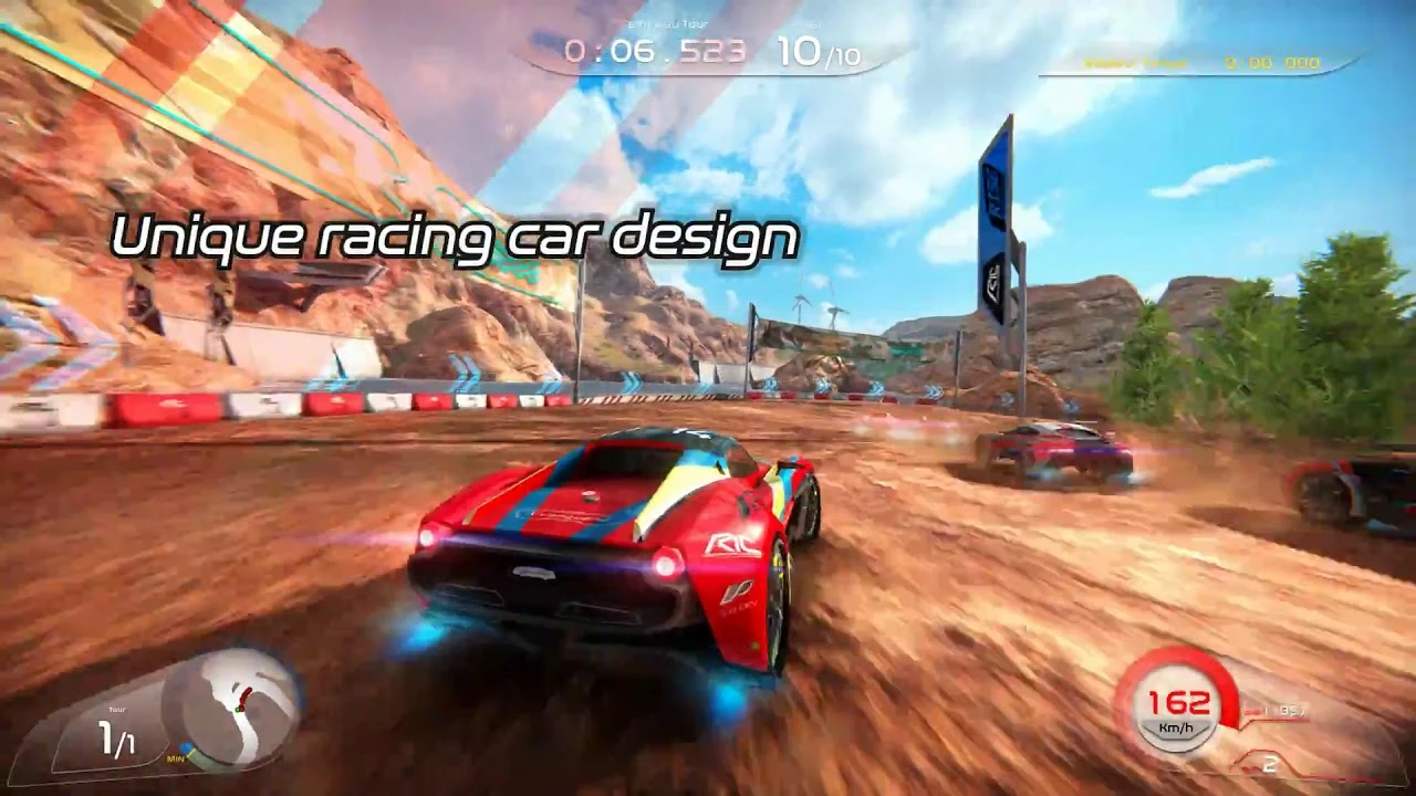 На Nintendo Switch анонсирована Rise: Race the Future