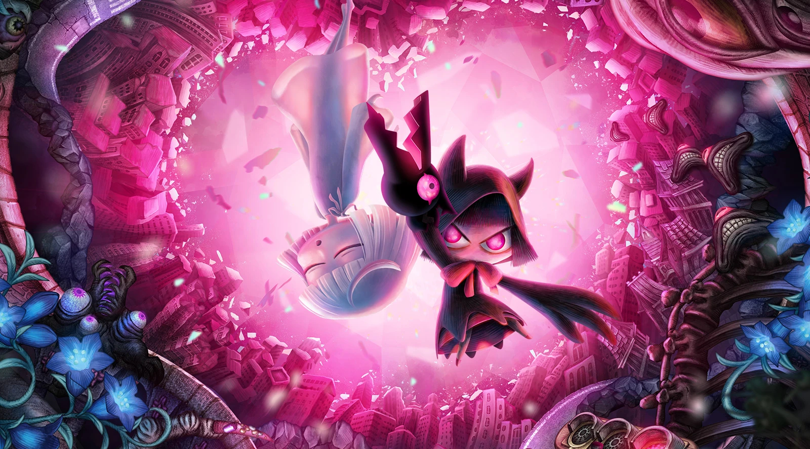 Кошмарный скролл-шутер Neverawake теперь доступен для ПК через Steam