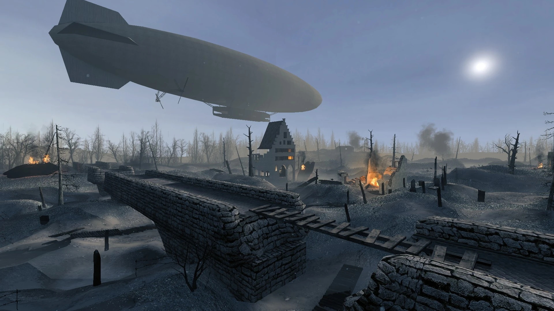 Garry's Mod "Реалистичная Карта Первой Мировой Войны"