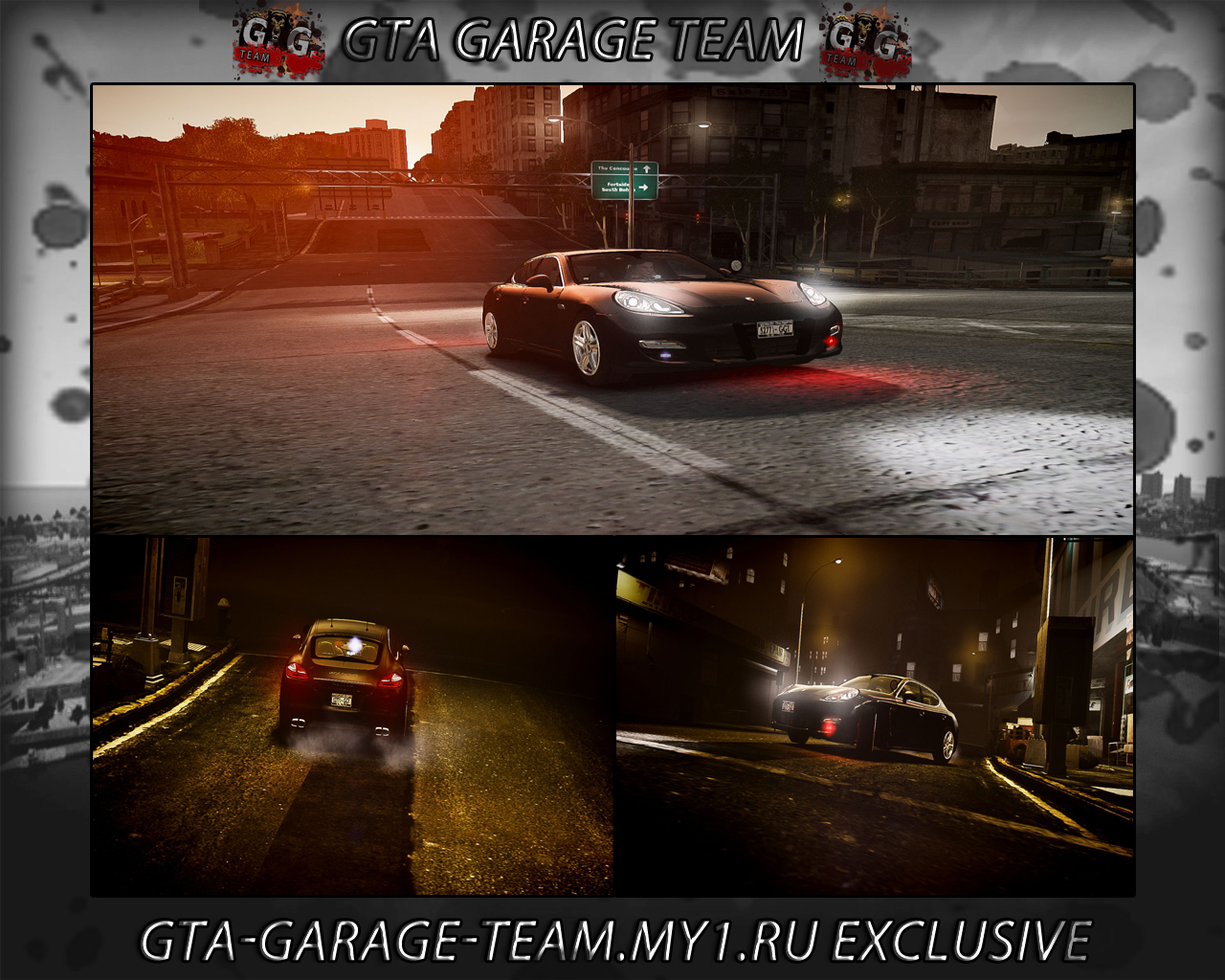 GTA 4 "Porsche Panamera Turbo S FBI"