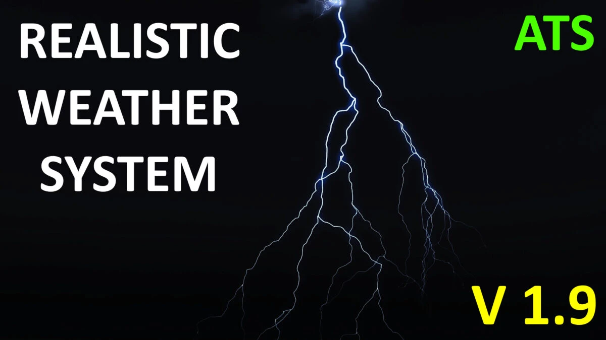 American Truck Simulator "Реалистичная погодная система" [v1.9] {TheLion}