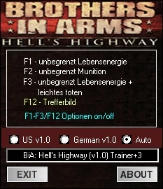 Brothers in Arms - Hell's Higway: Трейнер (+3) [1.0] {drolle}