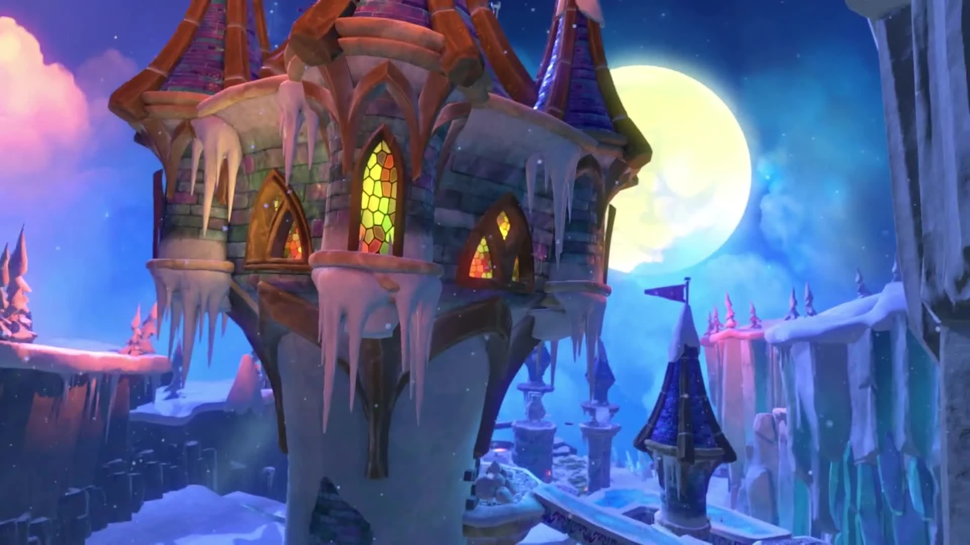 Новый трейлер с игровым процессом Yooka-Laylee - "Сверкающий ледник