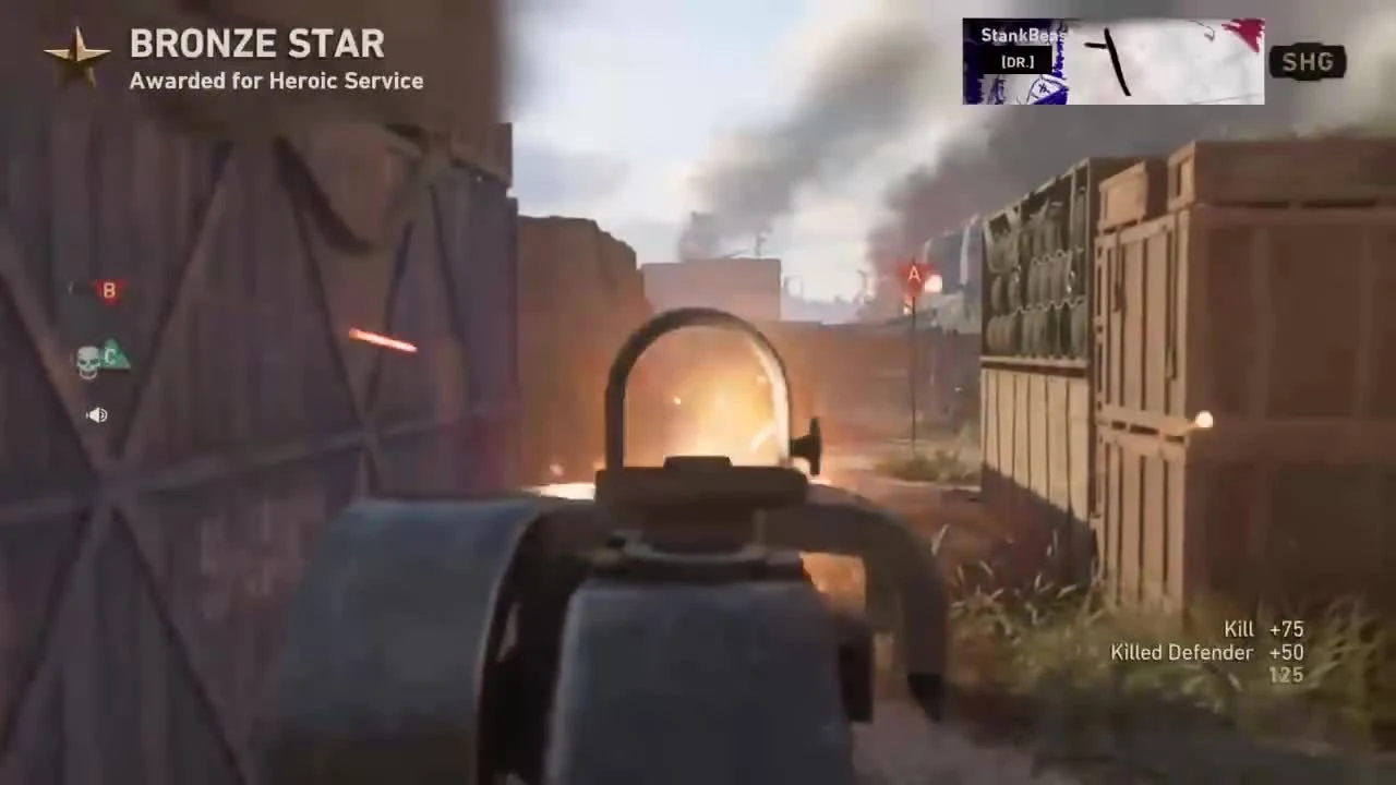 Слепой геймер набил более семи тысяч фрагов в Call of Duty: WWII