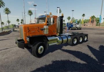 Farming Simulator 19 "Мод Kenworth C500 версия 1.3"