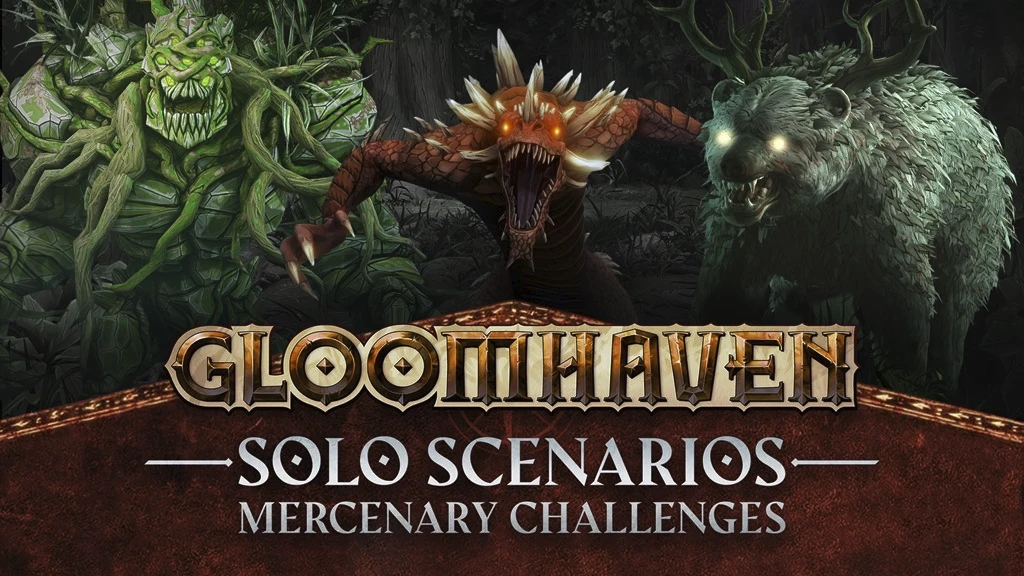 DLC Solo Scenarios: Mercenary Challenges для ролевой игры Gloomhaven выйдет 22 сентября