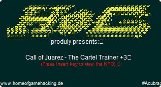 Call of Juarez - The Cartel: Трейнер (+3) [1.0] {HoG}
