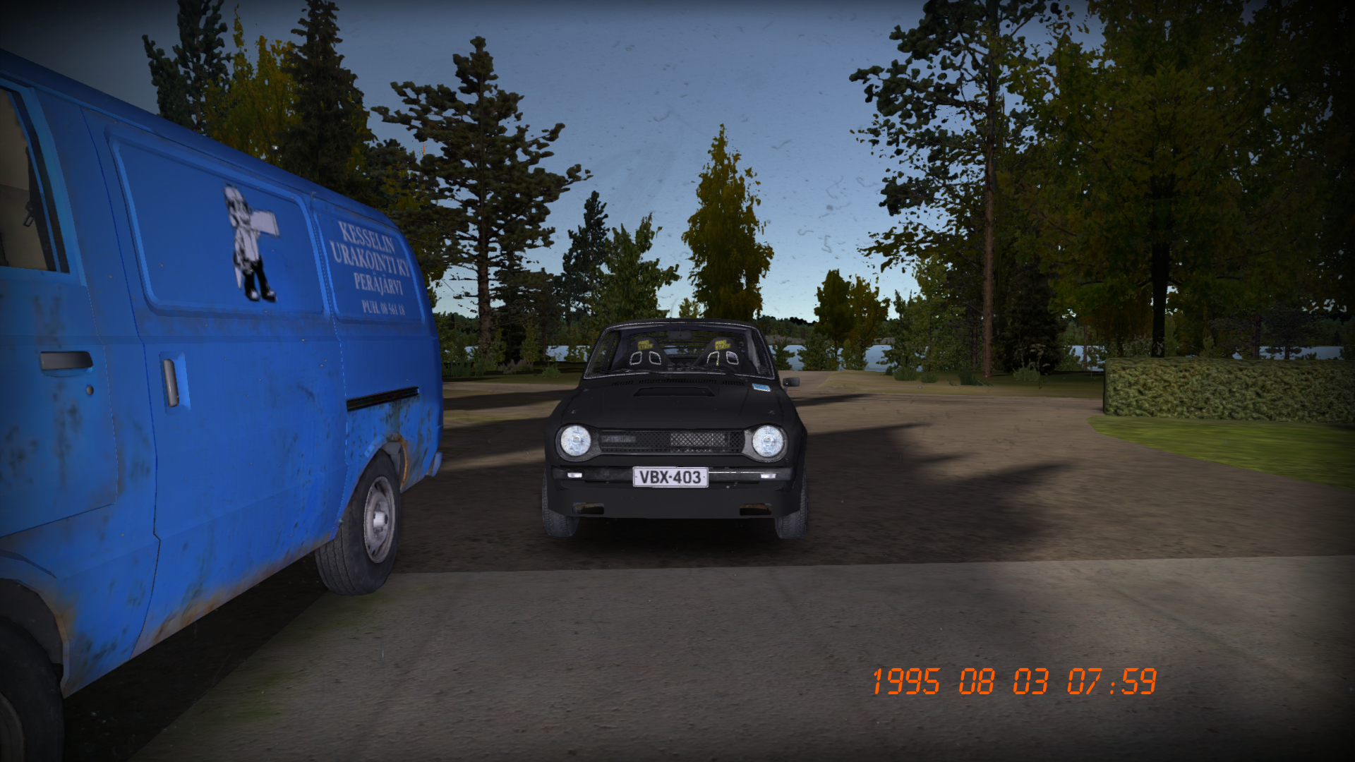 My Summer Car "Сохранение - Сатсума 200км/ч, много еды, 180к марок, ключи от гифу и фургона, сюжет не тронут"