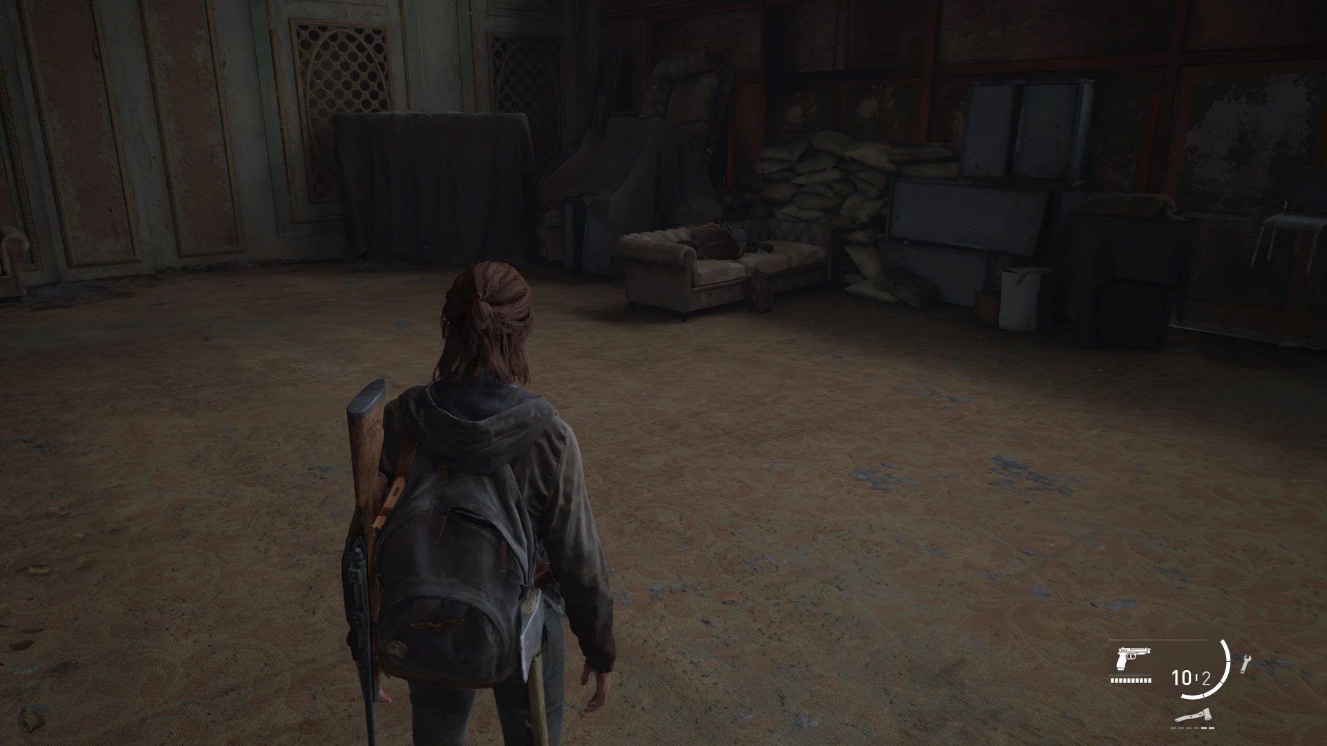 The Last of Us: Part 2 "Сохранение - Элли и Дина пришли в театр" [Пиратка - 1.0.10402.1014]