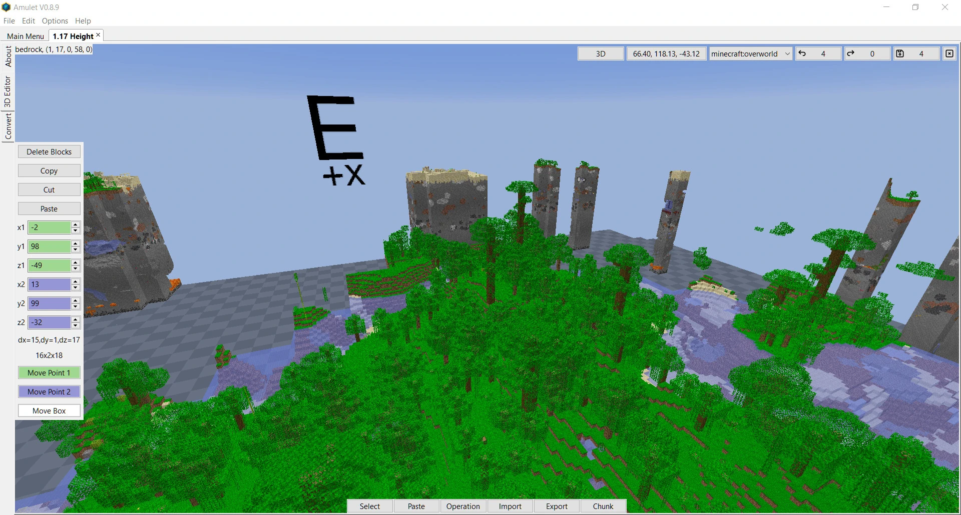 Minecraft "Amulet Map editor - редактор карт" [0.10.23]
