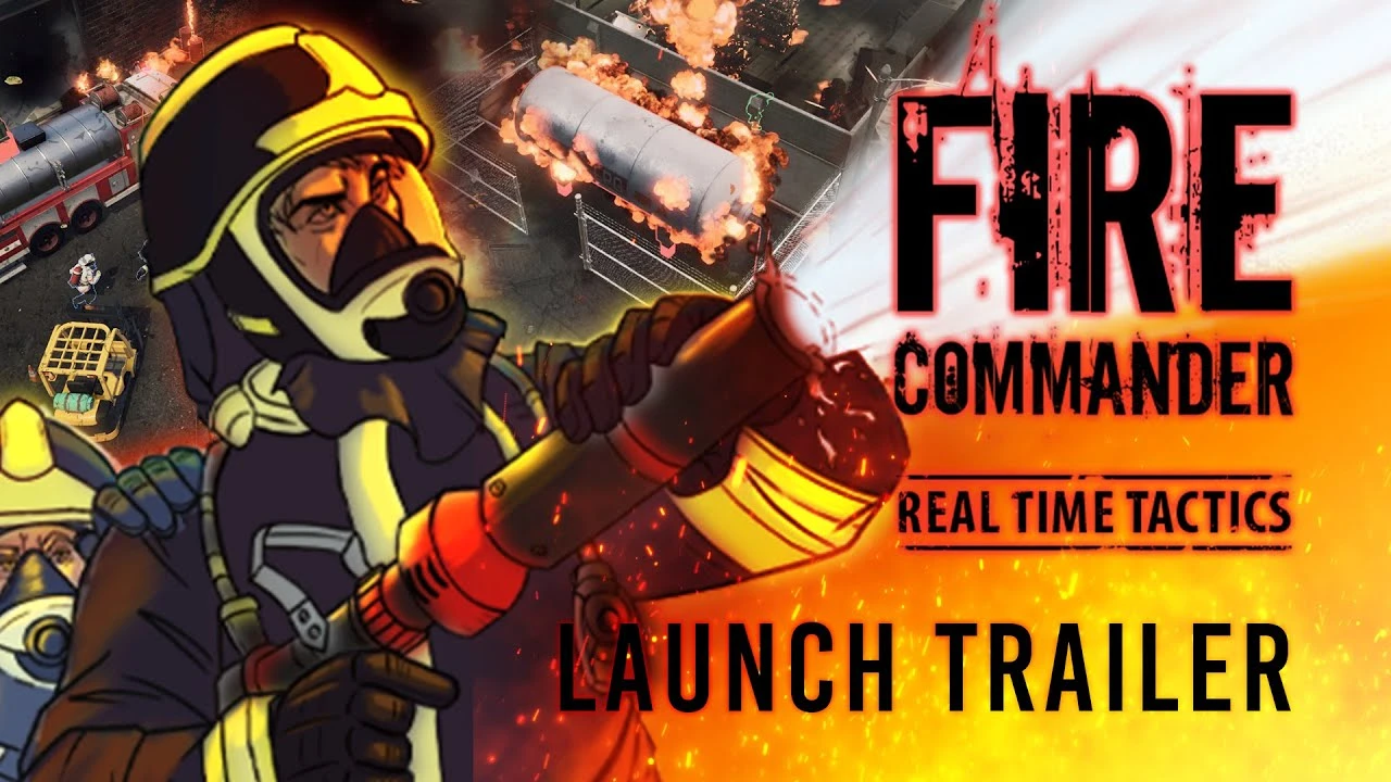 Тактическая спасательная игра Fire Commander на тему пожаротушения вышла на ПК в Steam