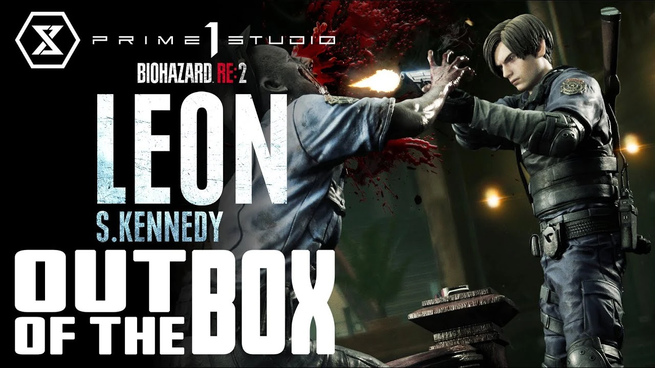 Леон Скотт Кеннеди выходит на тропу войны с зомби: скульптурная композиция демонстрирует эпизод из Resident Evil 2