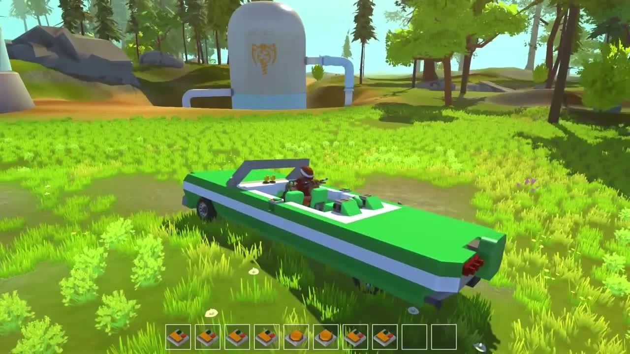 Боевой вертолет, трансформер и калькулятор в SCRAP MECHANIC (САМЫЕ КРУТЫЕ МЕХАНИЗМЫ)