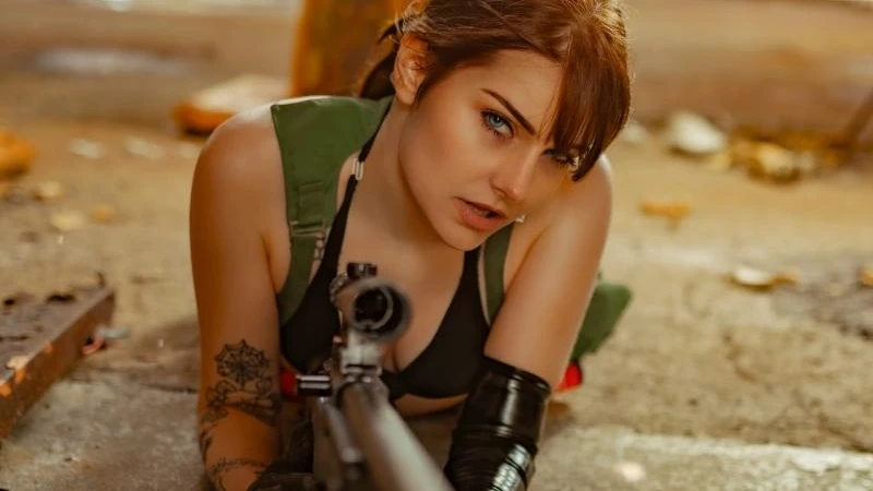 Косплей Тихони из Metal Gear Solid V