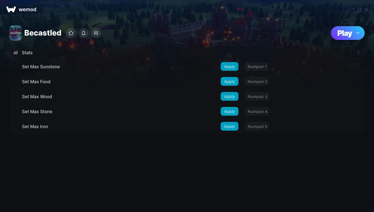 Becastled "Трейнер +6" [UPD: 16.04.2025] {STiNGERR / WeMod}