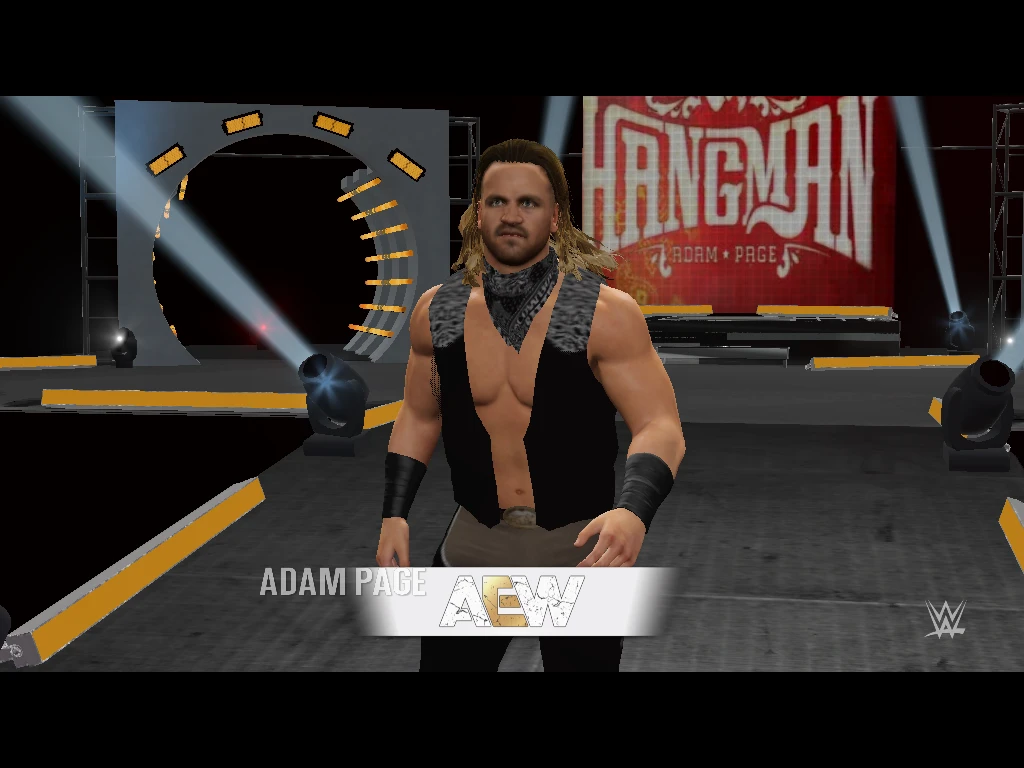 WWE 2K16 " AEW (Hangman) Adam Page порт мода для 2k19"