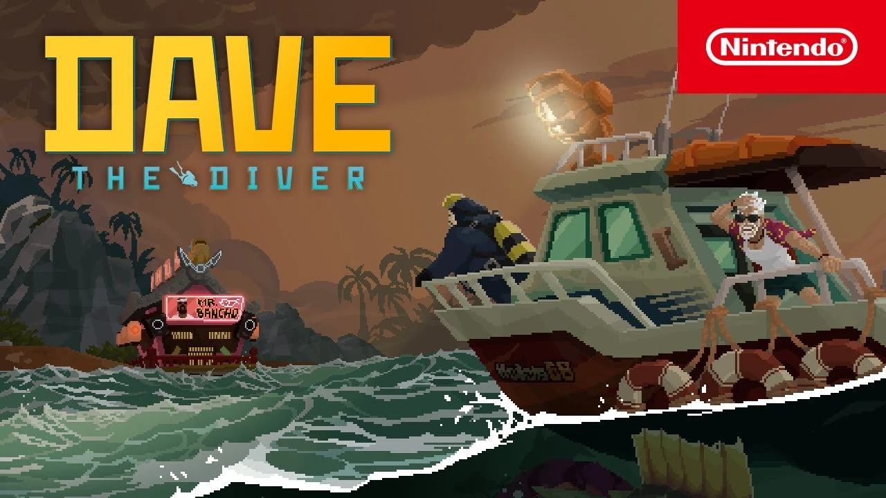 Трейлер коллаборации Dave the Diver и Dredge