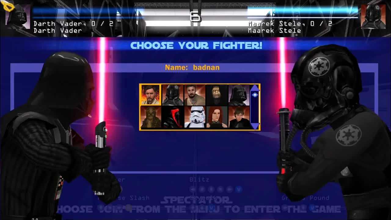 Star Wars: Jedi Academy - Геймплей мода Jedi Fighter