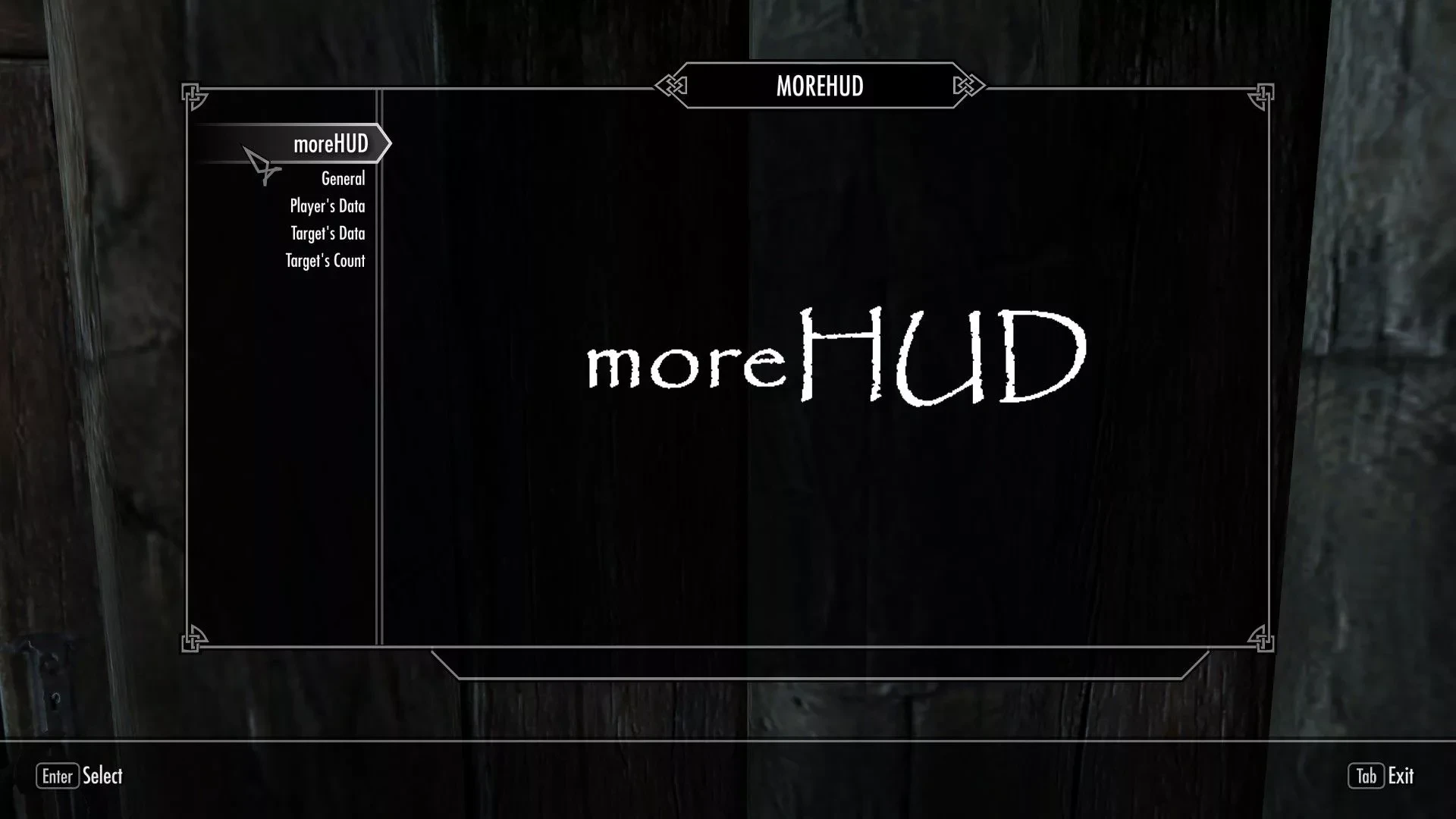 Skyrim SE-AE "Расширенный HUD интерфейс [RU]"