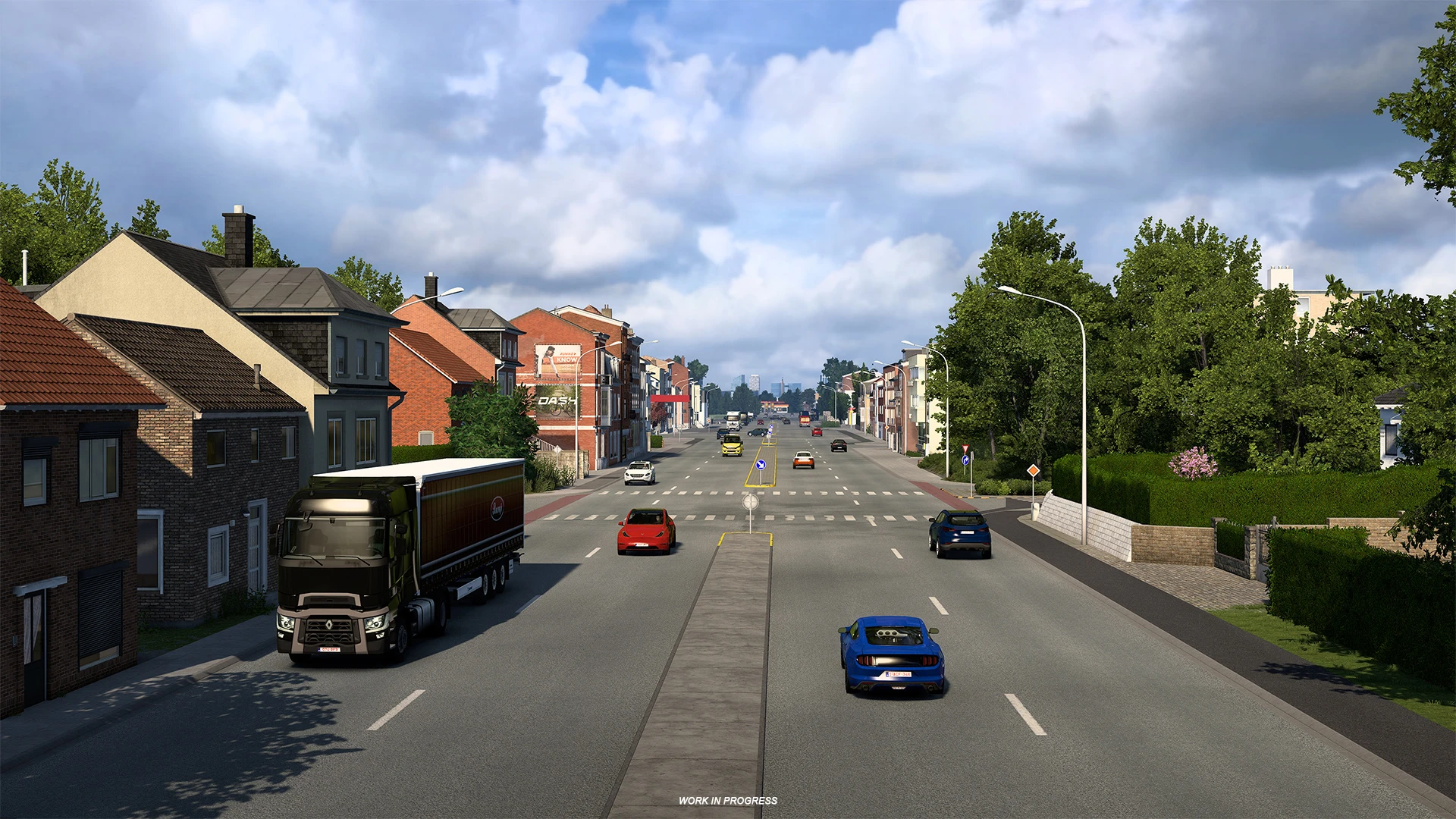 Новые скриншоты из проекта Переработка Бенилюкса для Euro Truck Simulator 2 - Брюссель