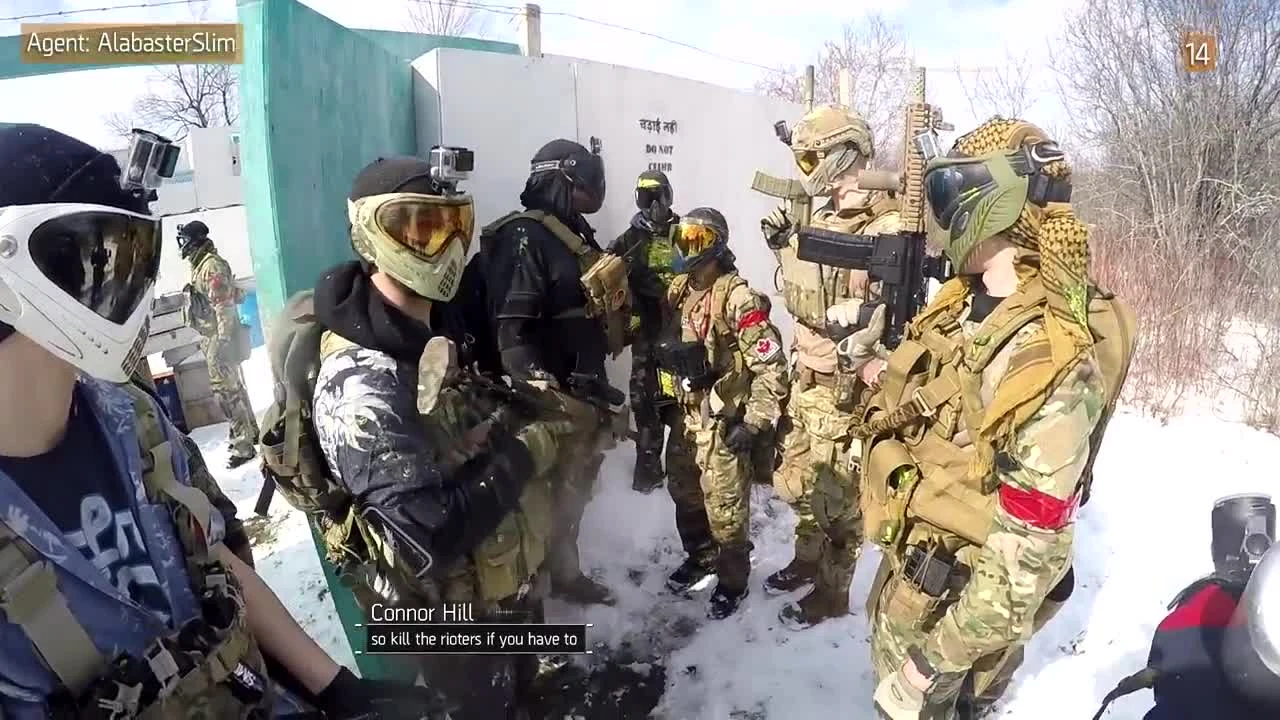 Пейнтбольный матч в стиле The Division