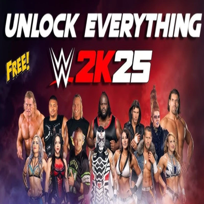 WWE 2K25 "Unlocker - Разблокировщик всех рестлеров и арен"