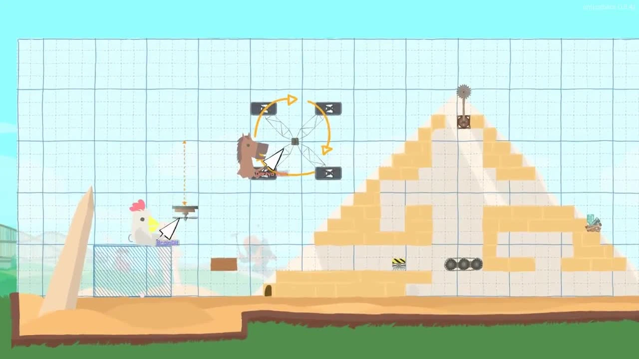 Ultimate Chicken Horse - УГАР В ЕГИПТЕ!