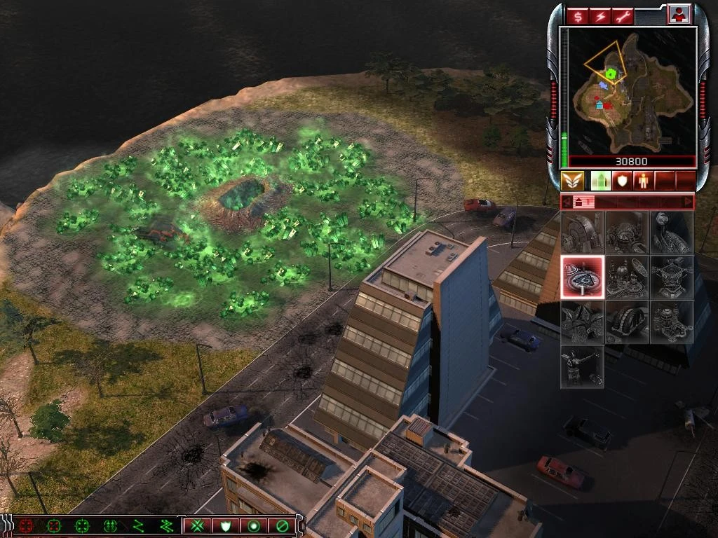 Command & Conquer 3: Tiberium Wars "Карта - Isle of War"