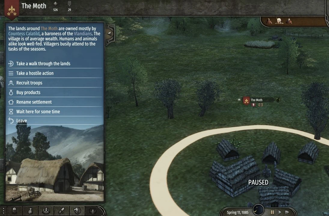 Mount & Blade 2: Bannerlord "Переименовать любое поселение"
