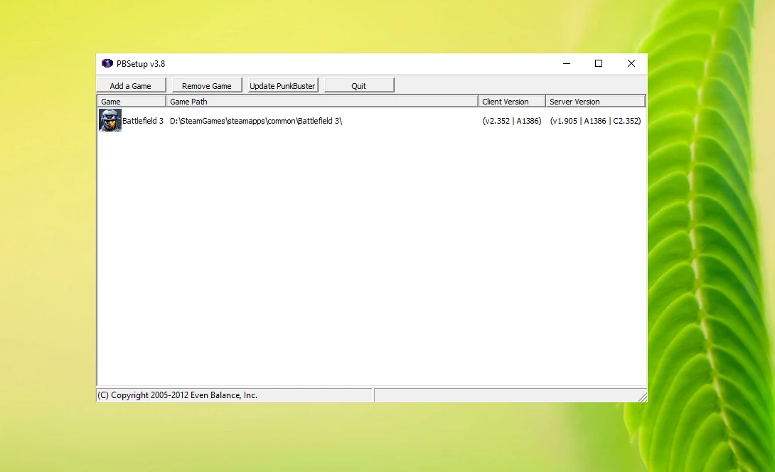 Battlefield 3 "PunkBuster - фикс ошибки подключения"
