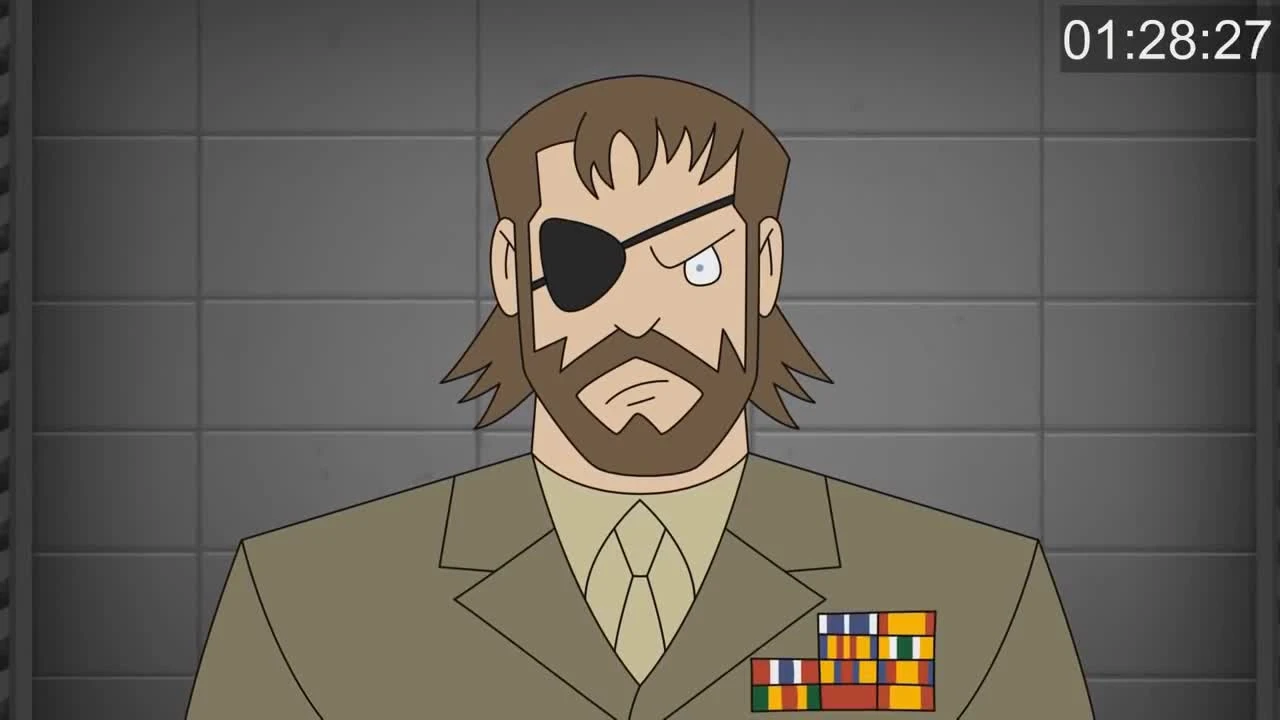 Весь METAL GEAR за 3 минуты (Анимация)