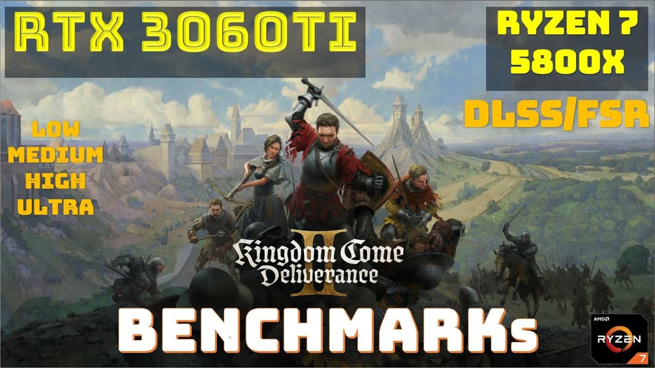 Обзор производительности Kingdom Come: Deliverance 2 с RTX 3060Ti