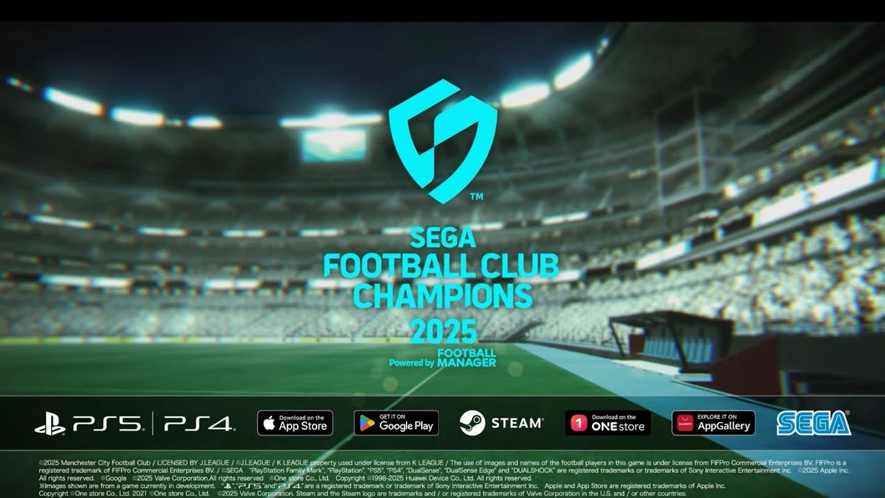 Sega представила Football Club Champions 2025 - бесплатный мультиплатформенный симулятор управления футбольным клубом