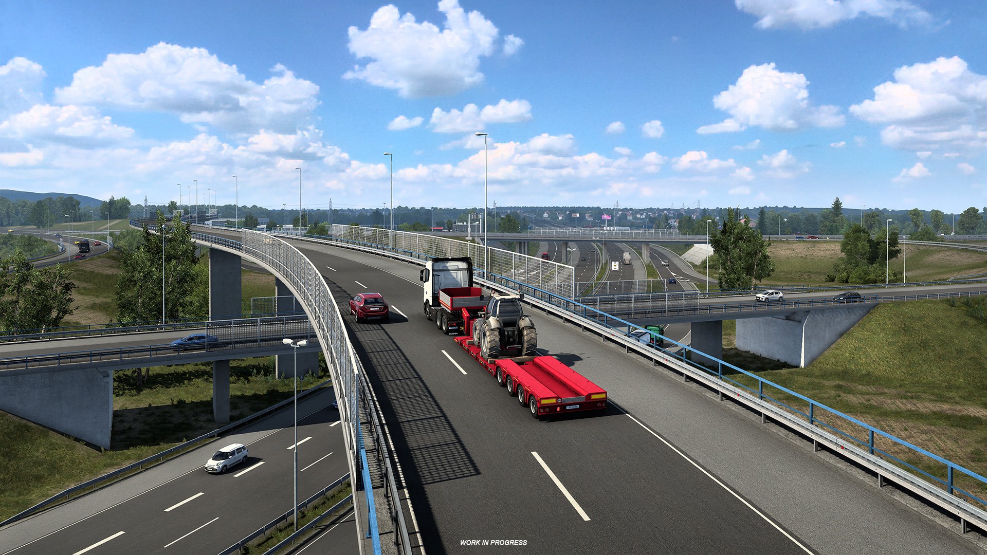 Новые скриншоты из будущего DLC Западные Балканы для Euro Truck Simulator 2 - дорожная сеть