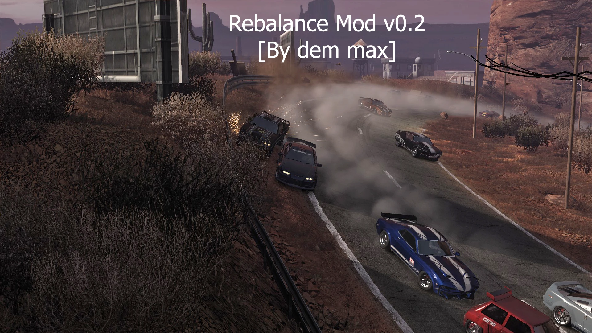 Flatout: Ultimate Carnage "Ребаланс мод"- Rebalance Mod By dem max" [v.0.2]