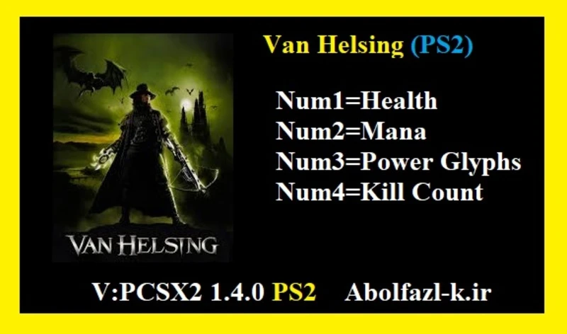 Van Helsing "Трейнер +4" [1.4.0/pcsx2] {Abolfazl.k}