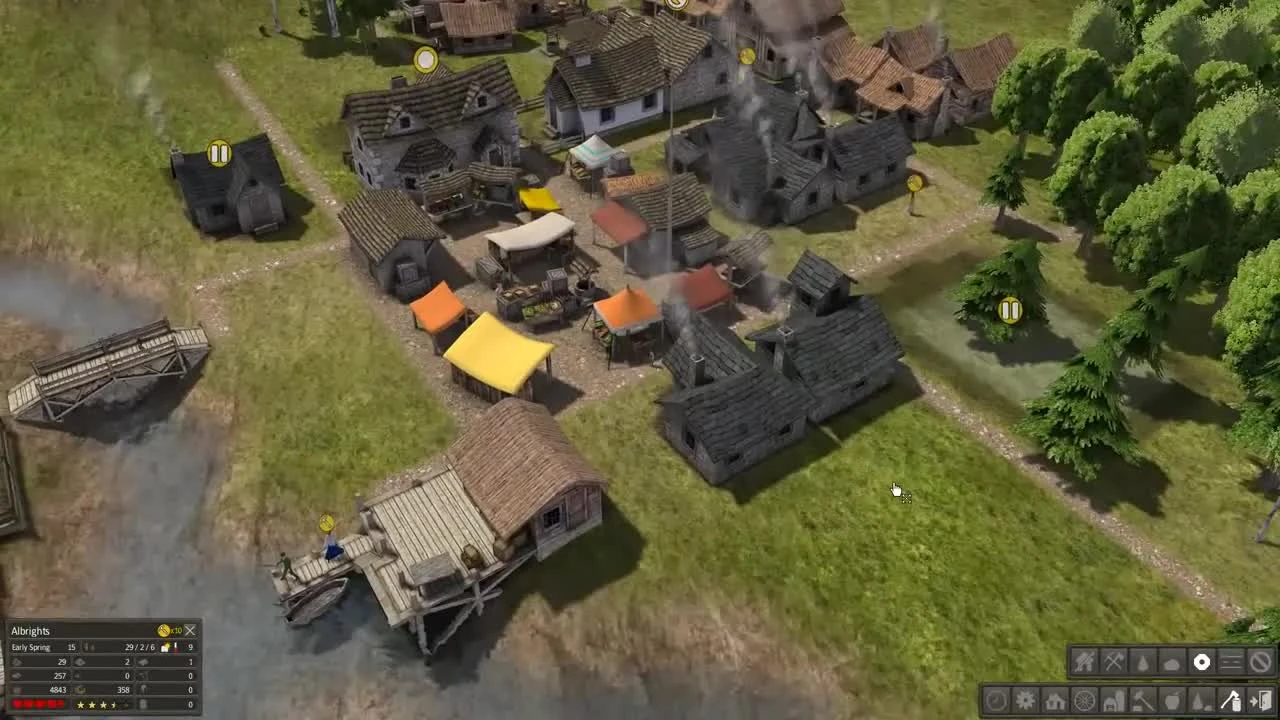 Выживание Banished ч11 - Дорогие каштаны