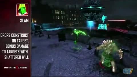 Infinite Crisis "Геймплей Green Lantern"