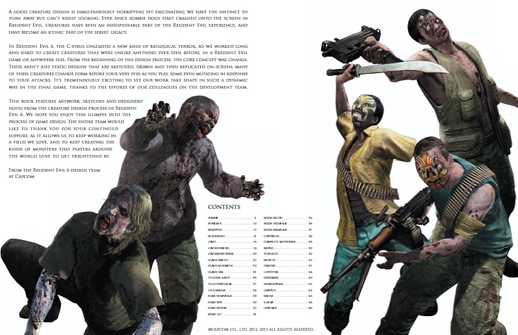 Resident Evil 6 "Артбук"