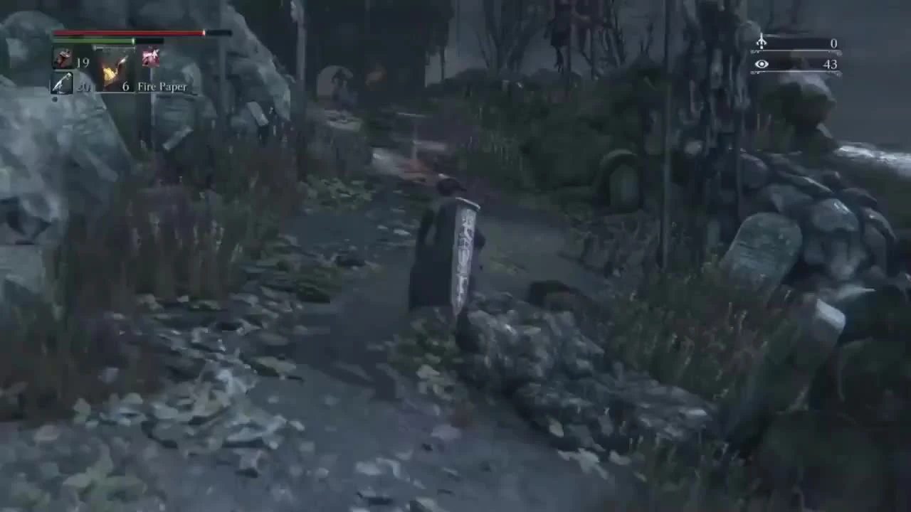 Про жесты в неподходящий момент в Bloodborne