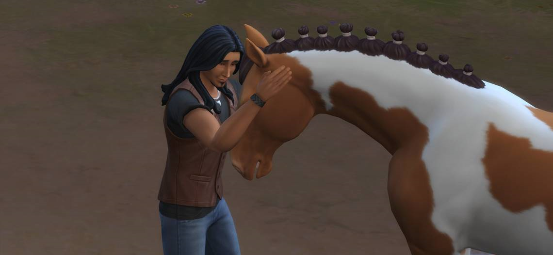 The Sims 4: как подружиться и наладить контакт с лошадью