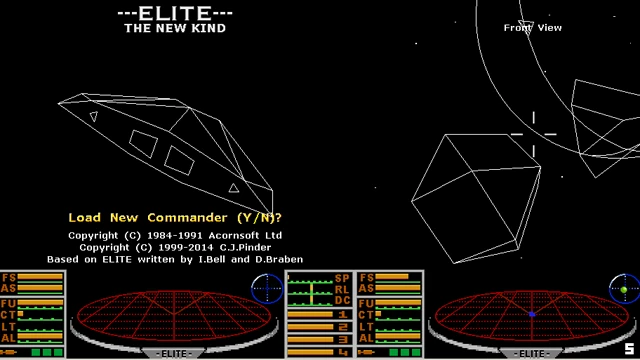 Классический космосим Elite будет бесплатным на грядущих выходных